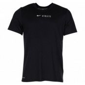 M Nk Dry Tee Db Athlete Sm, Black/White, L,  Nike