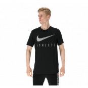 M Nk Dry Tee Db Swsh Ath Ssnl, Black, L,  T-Shirts