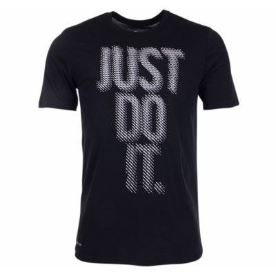 M Nk Dry Tee Df Dash Jdi, Black/White, M,  Nike