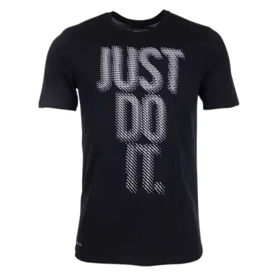M Nk Dry Tee Df Dash Jdi, Black/White, M,  Nike
