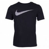 M Nk Dry Tee Df Swoosh Htr, Black/White, Xxl,  Nike