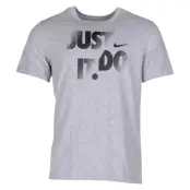 M Nk Dry Tee Dfc Jdi, Dk Grey Heather/Black, M,  Nike
