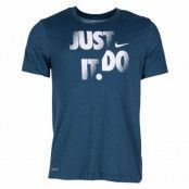 M Nk Dry Tee Dfc Jdi, Nightshade/Lt Blue Fury/White, L, Nike