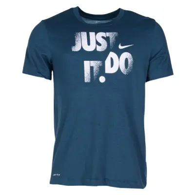 M Nk Dry Tee Dfc Jdi, Nightshade/Lt Blue Fury/White, L,  Nike