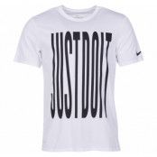 M Nk Dry Tee Dfc Jdi, White/Black, L,  Nike