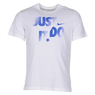 M Nk Dry Tee Dfc Jdi, White/Game Royal, L,  Nike