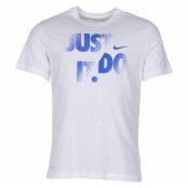 M Nk Dry Tee Dfc Jdi, White/Game Royal, Xl, Nike