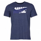 m nk dry tee dfc nike block, obsidianheather/blue void, l,  nike