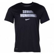 M Nk Dry Tee Lgd Fast Life, Black/White, L,  Nike