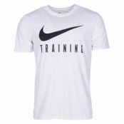 M Nk Dry Tee Nike Train, Birch Heather/Black, Xl, Nike