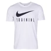 M Nk Dry Tee Nike Train, Birch Heather/Black, Xl,  Nike
