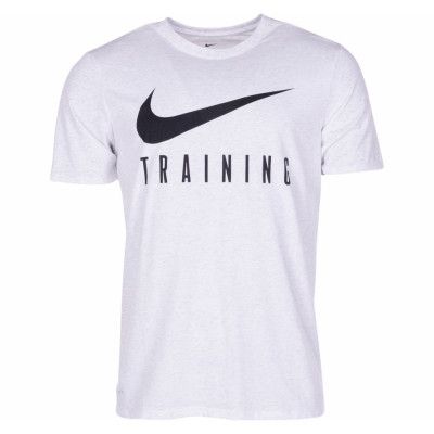 M Nk Dry Tee Nike Train, Birch Heather/Black, Xl,  Nike