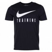 M Nk Dry Tee Nike Train, Black/White, L,  Tränings-T-Shirts