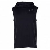 M Nk Dry Top Slv Run Hoodie, Black, L, Nike
