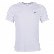 M Nk Miler Top Ss, White/White, Xl, Nike