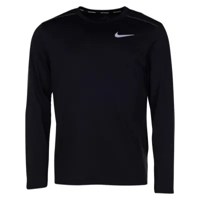 M Nk Pacer Top Crew, Black, L,  Tränings-T-Shirts