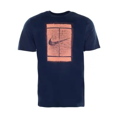 M Nkct Tee Ssnl Court, Obsidian/Apricot Agate, L,  T-Shirts
