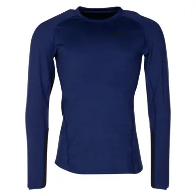 M Np Thrma Top Ls, Blue Void/Black/Black, Xxl,  Nike