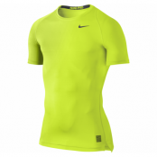 M Np Top Comp Ss, Volt/Dark Grey/Dark Grey, M,  Nike