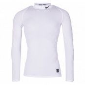 M Np Top Ls Comp Mock, White/Black/Black, Xl,  Nike