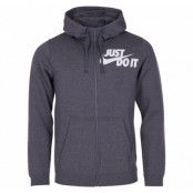 m nsw hoodie fz jdi, charcoal heathr/white, m,  nike