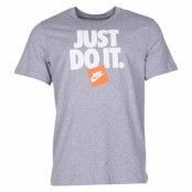 M Nsw Tee Hbr 3, Dk Grey Heather/White, L,  Nike