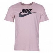 M Nsw Tee Icon Futura, Diffused Taupe/Black, Xl,  Nike