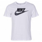 M Nsw Tee Icon Futura, White/Black, L,  Nike