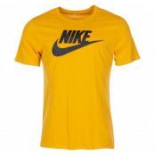 M Nsw Tee Icon Futura, Yellow Ochre/Black, L,  Nike