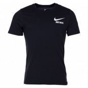 m nsw tee jdi+ 1, black/white, l,  nike