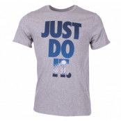 M Nsw Tee Jdi Photo, Dk Grey Heather/Photo Blue, L,  Nike