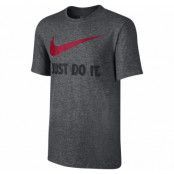 M Nsw Tee Jdi Swoosh New, Charcoal Heathr/Black, Lt,  Nike