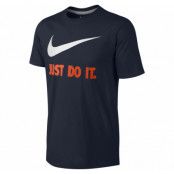 M Nsw Tee Jdi Swoosh New, Dark Obsidian/Team Orange/Whit, L,  Nike