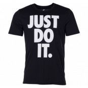 M Nsw Tee Just Do It, Black/White, M,  Nike