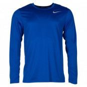 Men's Nike Breathe Running Top, Indigo Force/Reflective Silv, L,  Nike