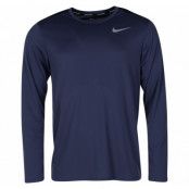 Men's Nike Breathe Running Top, Thunder Blue/Dark Obsidian, Xxl,  Nike