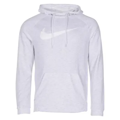Men's Nike Dry Training Hoodie, Birch Heather/White, Xxl,  Nike