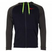 Men's Nike Dry Training Hoodie, Black/Sequoia/Habanero Red, L,  Nike