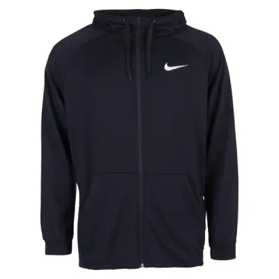 Men's Nike Dry Training Hoodie, Black/White, L,  Nike