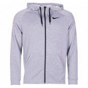 Men's Nike Dry Training Hoodie, Dk Grey Heather/Black/Black, L,  Nike