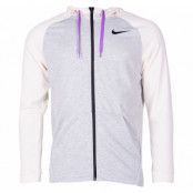 Men's Nike Dry Training Hoodie, Grey Heather/Pale Ivory/Black, L,  Nike