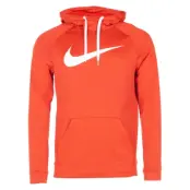 Men's Nike Dry Training Hoodie, Team Orange/Night Maroon/Htr/W, S,  Nike