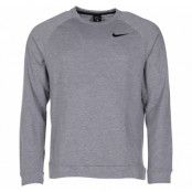 men's nike dry training top, dk grey heather/black/black, m,  nike