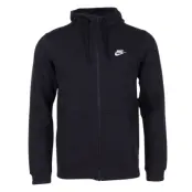 Men's Nike Sportswear Hoodie, Black/Black/White, Xxl,  Nike