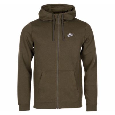 Men's Nike Sportswear Hoodie, Olive Canvas/Olive Canvas/Whit, Xxl,  Nike