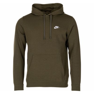 Men's Nike Sportswear Hoodie, Olive Canvas/Olive Canvas/Whit, Xxlt,  Nike