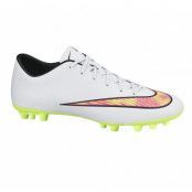 Mercurial Victory V Ag-R, White/Volt-Hyper Pink-Black, 45,5