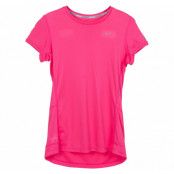 Miler Ss Crew Top, Dynamic Pink/Reflective Silv, M,  Nike