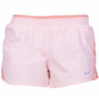 Nike 10k Women's Running Short, Echo Pink/Pink Quartz/Wolf Gre, L,  Löparshorts