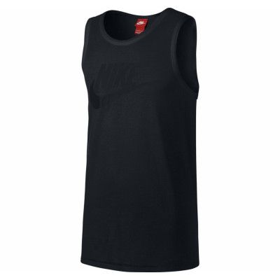 Nike Ace Tank - Logo, Black/Black/Black, Xl,  Nike